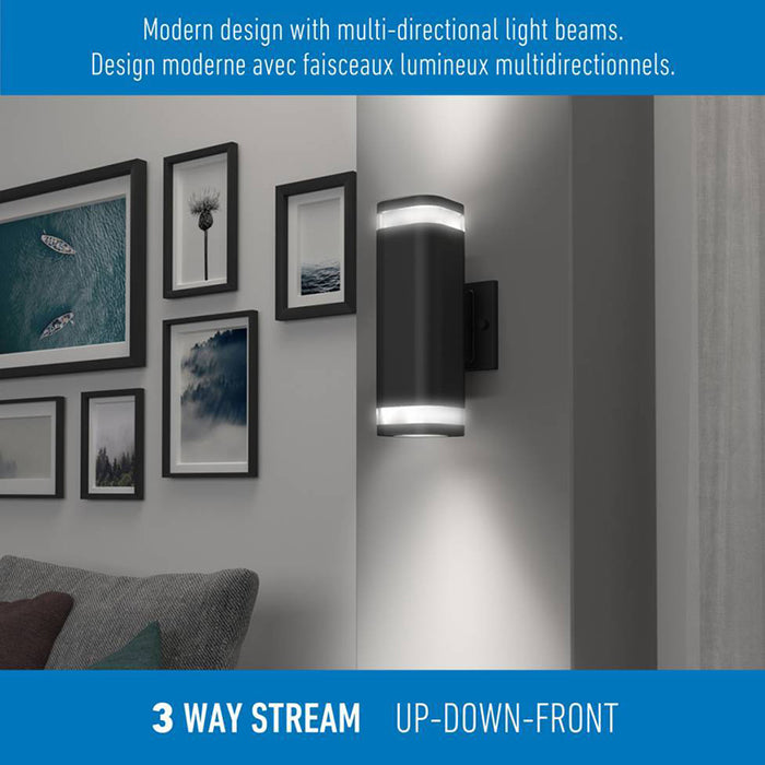 OUT-STW-C Stark 11" Tall Smart LED Outdoor Wall Light