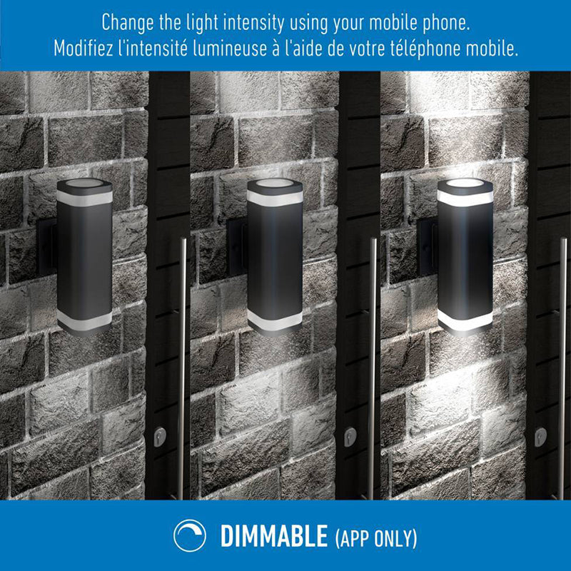 OUT-STW-C Stark 11" Tall Smart LED Outdoor Wall Light