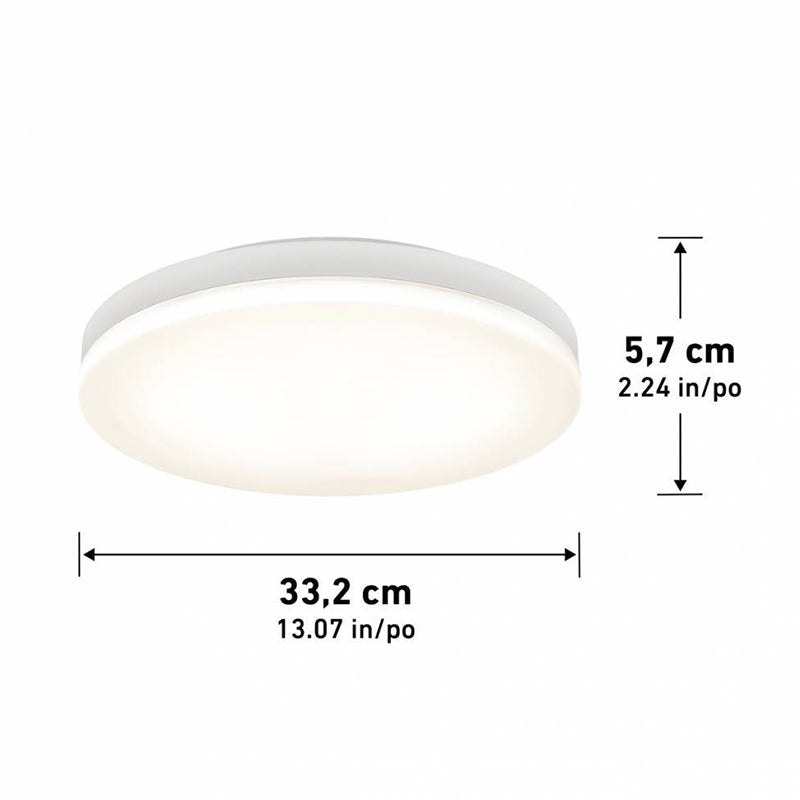 13FM-ST-WH Stellio 1-lt 13" LED Flush Mount- Pack of 2
