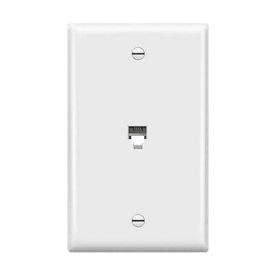 Enerlites Telephone Wall Jacks Opening Modular One Jack