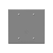 7702-WP 2-GANG Weatherproof Metal Blank Wall Plate