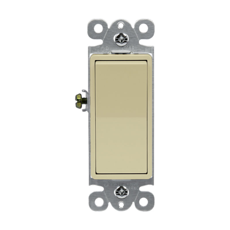 Enerlites 91150 Single Pole Residential Grade Decorator Switch