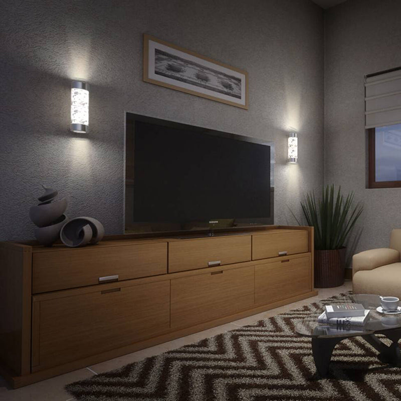 AMP105-RNSS Bubble Element 11" Tall LED Outdoor Wall Light