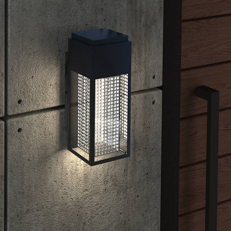 MET-BL-RN Meteor 13" Tall LED Outdoor Wall Light