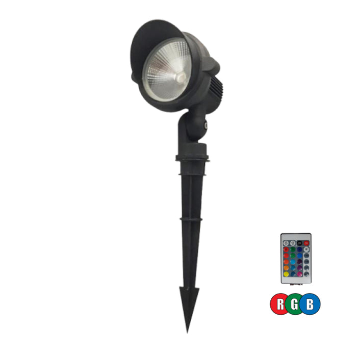 CDR85 9W 12V LED Spot Light, RGB
