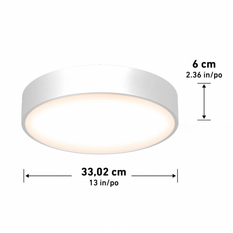 FM-COC Concerto 1-lt 13" LED Flush Mount, 3 CCT