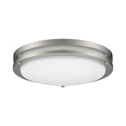 Deco DDRING Orrin 14" 15W/18W/22W Round LED Double Ring Flush Mount, 5CCT Selectable, up to 1540 lm, 120V