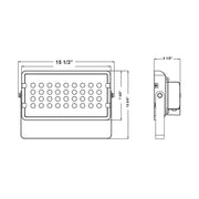 Westgate DMX-FLS 36W LED Square Flood Light, RGBW
