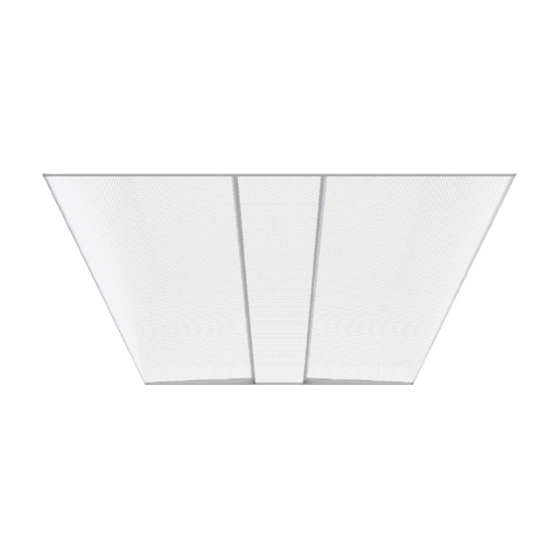 Deco DSCB Skyler 2x4 30W/40W/50W LED Volumetric Butterfly Center Basket Panel, 3CCT Selectable, Up to 5500 lm, 120-277V