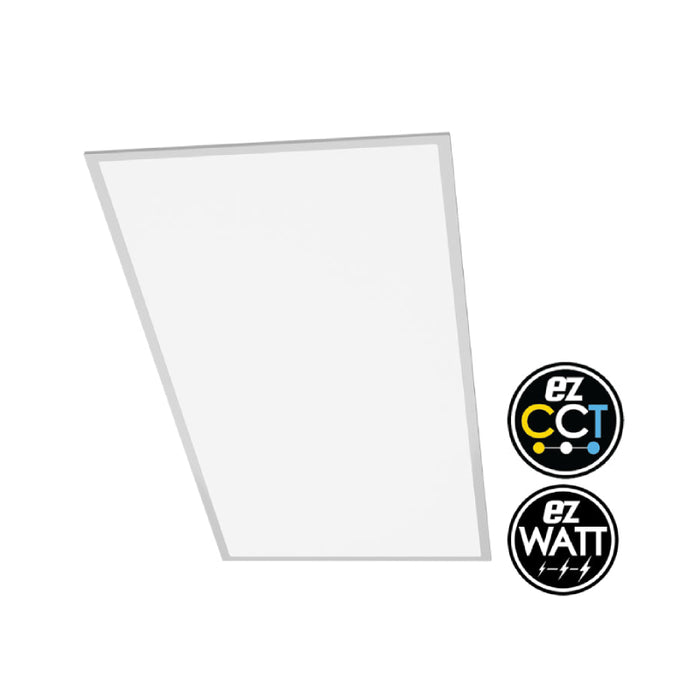E2BPL4 2x4 LED Back-Lit Flat Panel, Selectable CCT & Wattage, 120-277V Dimmable