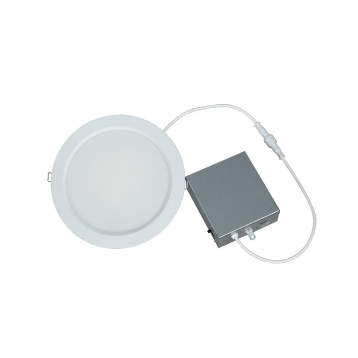 E2DLF 6" 11W LED Slim Downlight, CCT Selectable Dimmable