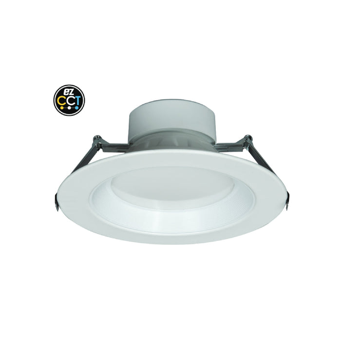 E4DL 6" LED 13W Commercial Downlight, CCT Selectable, 1100 Lumens, 120-277V Dimmable