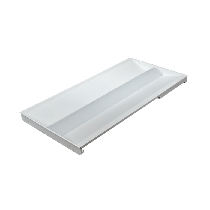 E5T4 2x4 LED Recessed Troffer, Selectable CCT & Wattage Dimmable 120-277V