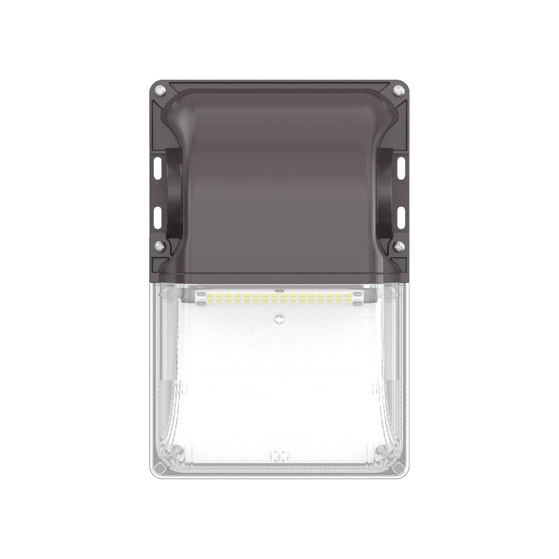 ECWP 15W/20W/30W LED DUO Mini Wall Pack with Photocell, 3CCT Selectable