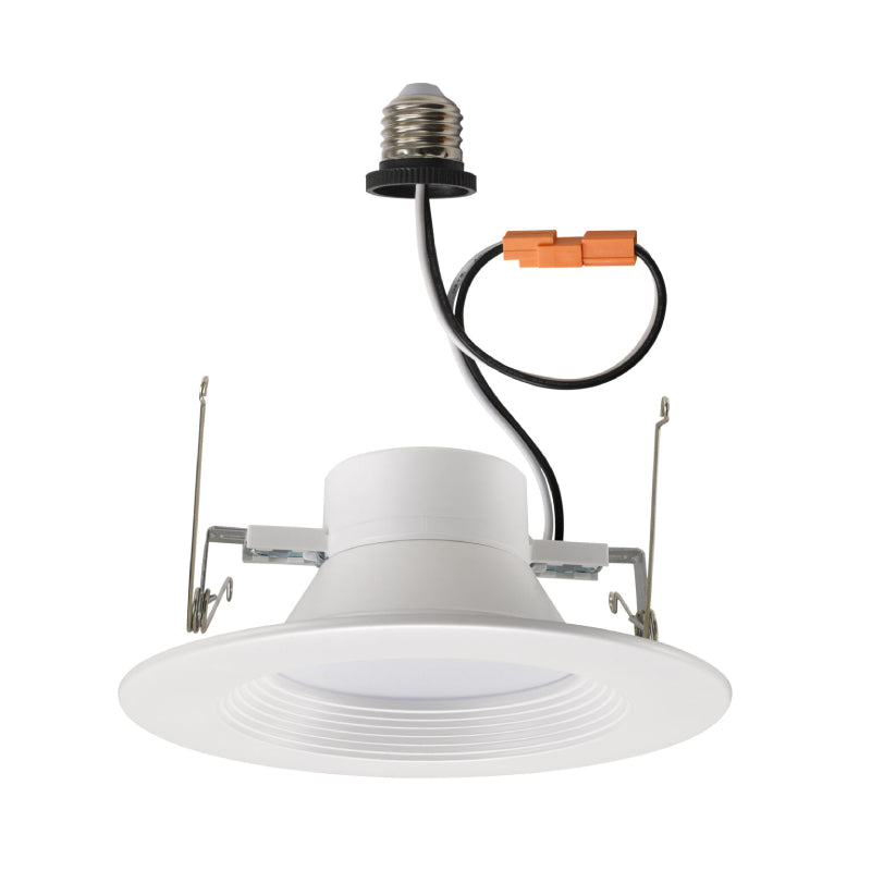 ELD6 6" LED Smooth Trim Downlight Retrofit, 13W, 5CCT Selectable, 1100 Lumens, Dimmable, 90 CRI