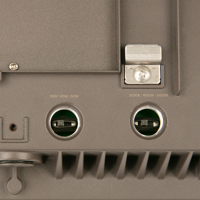 ESL-CP-3060W-43050 30W / 40W / 60W LED Canopy Light, 3CCT & Wattage Selectable