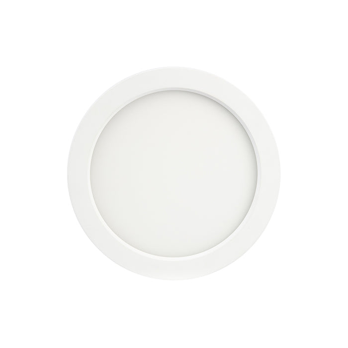 ESL-DDSK-R7-14W-12750-MV Decorative Disk 7" Round LED Surface Mount, 5CCT Selectable, Multi-Volt