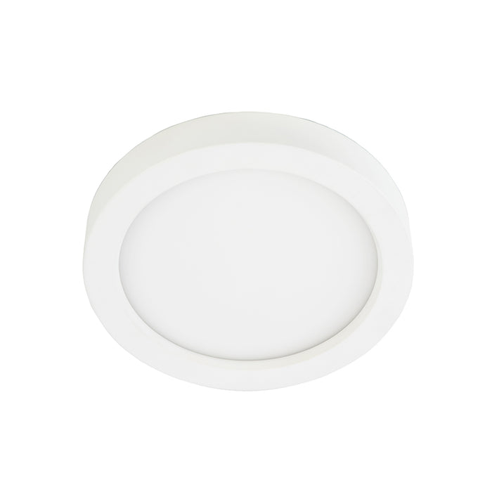 ESL-DDSK-R7-14W-12750 Decorative Disk 7" Round LED Surface Mount, 5CCT Selectable