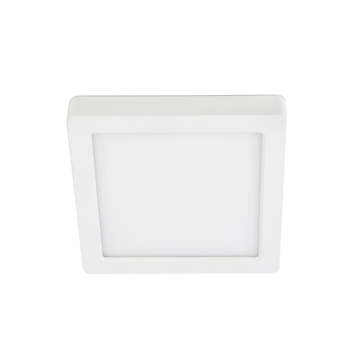 ESL-DDSK-S9-20W-12750 Decorative Disk 9" Square LED Surface Mount, 5CCT Selectable