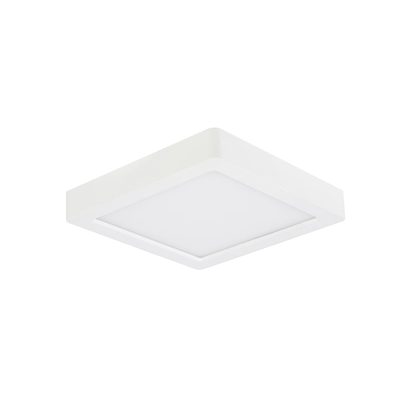 ESL-DDSK-S9-20W-12750 Decorative Disk 9" Square LED Surface Mount, 5CCT Selectable