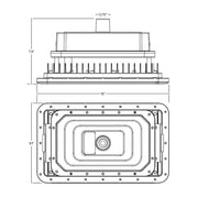 ESL-HZFL-L200W-2 Hazardous 200W LED Flood Light, Class 1 Division 2