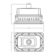 ESL-HZFL-S40W-2 Hazardous 40W LED Flood Light, Class 1 Division 2