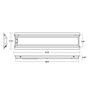 ESL-ISS-640-14-2030W-3550K IntelliSense Series 1 x 4 LED Troffer Retrofit, 3CCT & Wattage Selectable