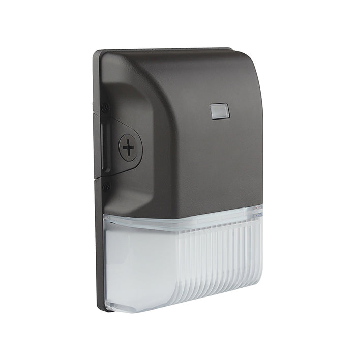 ESL-MWP-0815W-13050 8W / 12W / 15W LED Mini Wall Pack, 3CCT & Wattage Selectable - Bronze