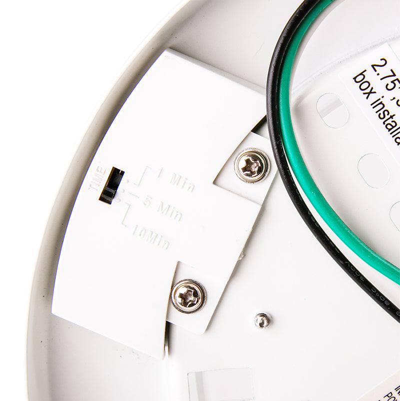 ESL-ODSK-6-15W-12750-DA Occupancy Disk 6" LED Surface Mount with PIR Motion Sensor, 5CCT Selectable