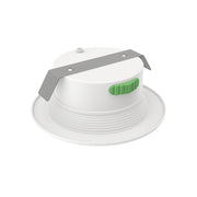 ESL-RTLB-4-10W-12750-WH 4" 10W LED Residential Trim Light, Baffled Design, 5CCT Selectable