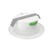 ESL-RTLB-4-10W-12750-WH 4" 10W LED Residential Trim Light, Baffled Design, 5CCT Selectable