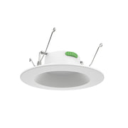 ESL-RTLB-6-15W-12750-WH 6" 15W LED Residential Trim Light, Baffled Design, 5CCT Selectable