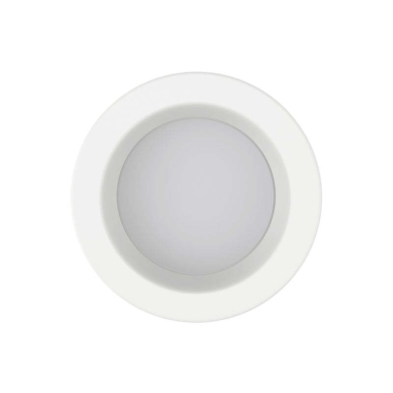 ESL-RTLS-4-10W-12750-WH 4" 10W LED Residential Trim Light, Smooth Design, 5CCT Selectable