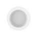 ESL-RTLS-4-10W-12750-WH 4" 10W LED Residential Trim Light, Smooth Design, 5CCT Selectable