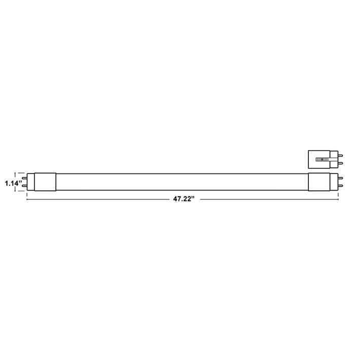 ESL-T8B4-18W-F1 4-ft 18W T8 LED Linear Bulb, Type B