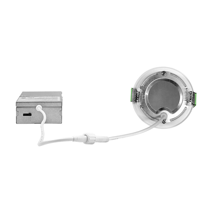 ESL-WFR-R3-6W-32750-WH Wafer Series 3" LED Slim Downlight, 5CCT Selectable