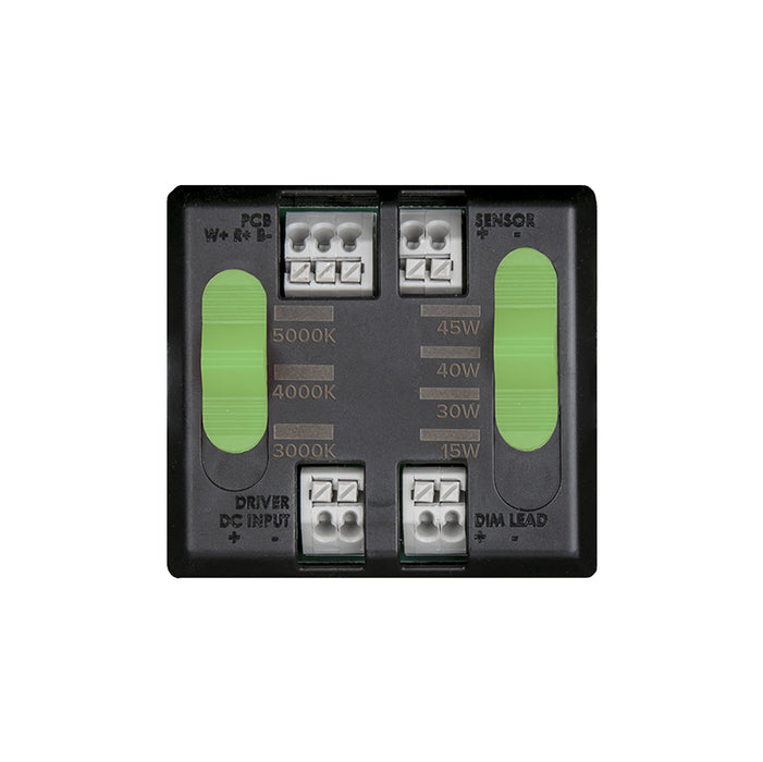 ESL-WP-1545W-53050 15W / 30W / 40W / 45W LED Wall Pack, 3CCT & 4 Wattage Selectable