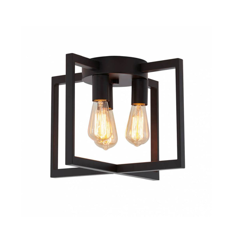 FM-YALV Yale 3-lt 15" LED Flush Mount