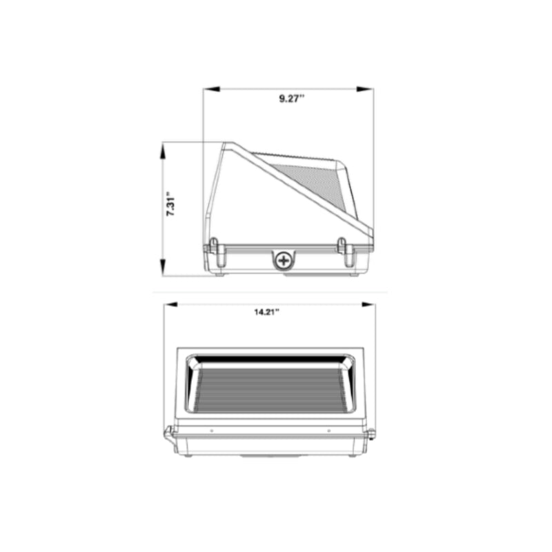 LWPF Guardian 40W/60W/80W LED Wall Pack, CCT Select