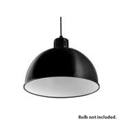 MPM 1-lt 11" Metal Dome Shade Pendant Light