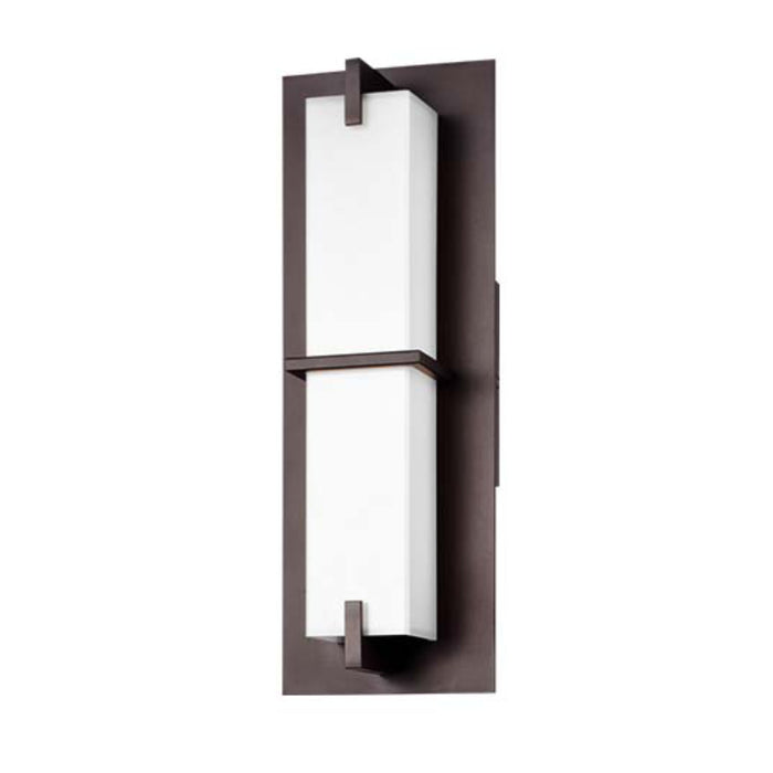 MSQ 1-lt 15" Tall LED Rectangular Wall Sconce - Oiled Bronze