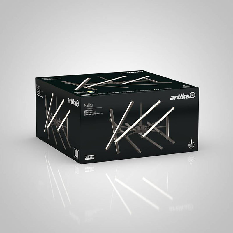 PDT-MUC-HD2BL Malibu 1-lt 21" LED Pendant, CCT