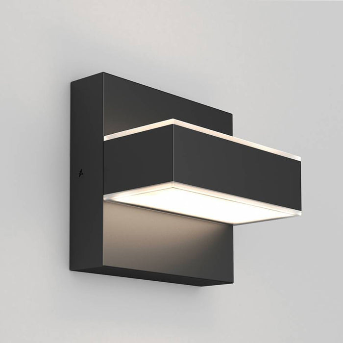 OUT-ME-MB Mezzo 5" Tall LED Outdoor Wall Sconce, CCT