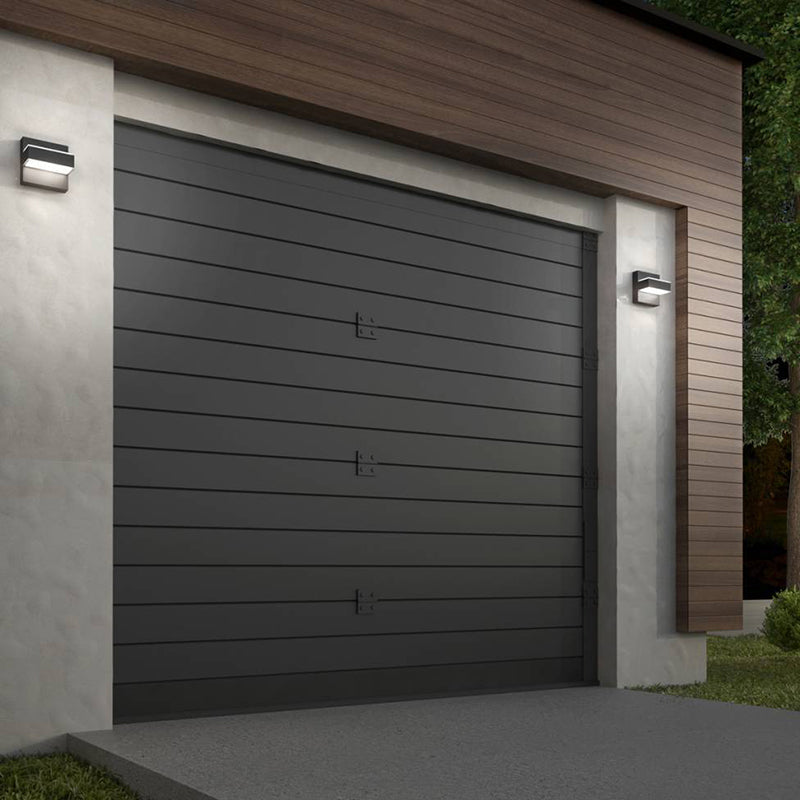 OUT-ME-MB Mezzo 5" Tall LED Outdoor Wall Sconce, CCT