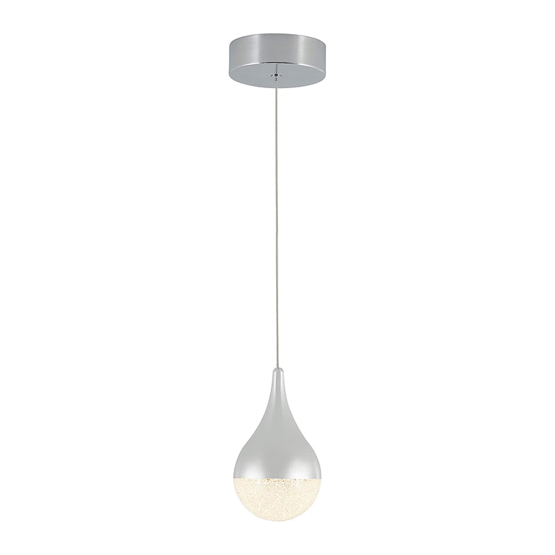 PDT-1GL-RN Glitzer 1-lt 5" LED Pendant