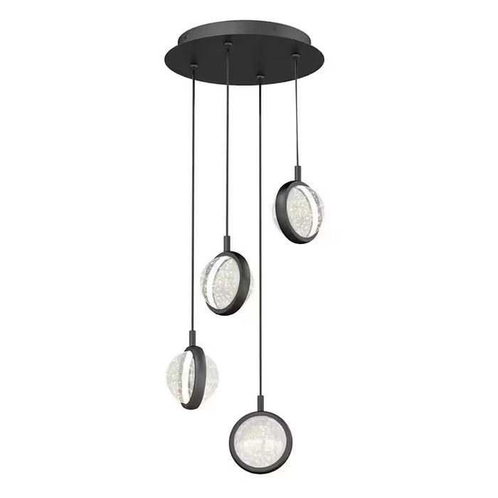 PDT4-AVC-HD2BL Avalon 4-lt 12" LED Pendant, CCT