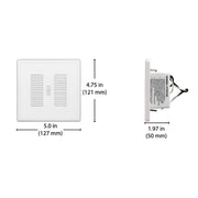 NICOR PRCP2A PrimeChime Plus 2 ADA Compliant Video Compatible Door Chime Kit with Lighted Buttons