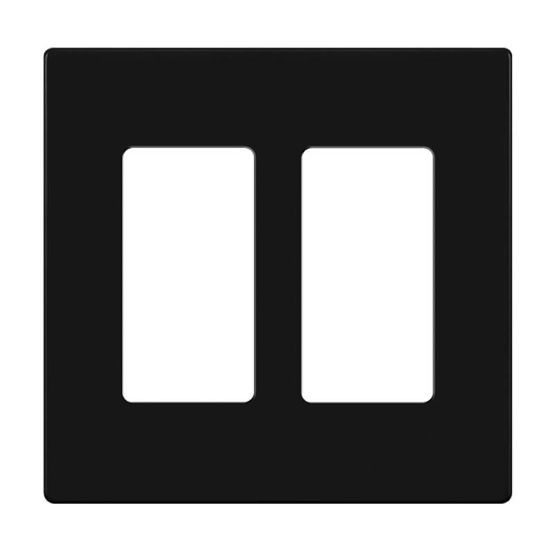 Enerlites SI8832 2-Gang Screwless Safety Cover Wall Plates