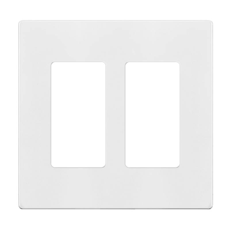 Enerlites SI8832 2-Gang Screwless Safety Cover Wall Plates