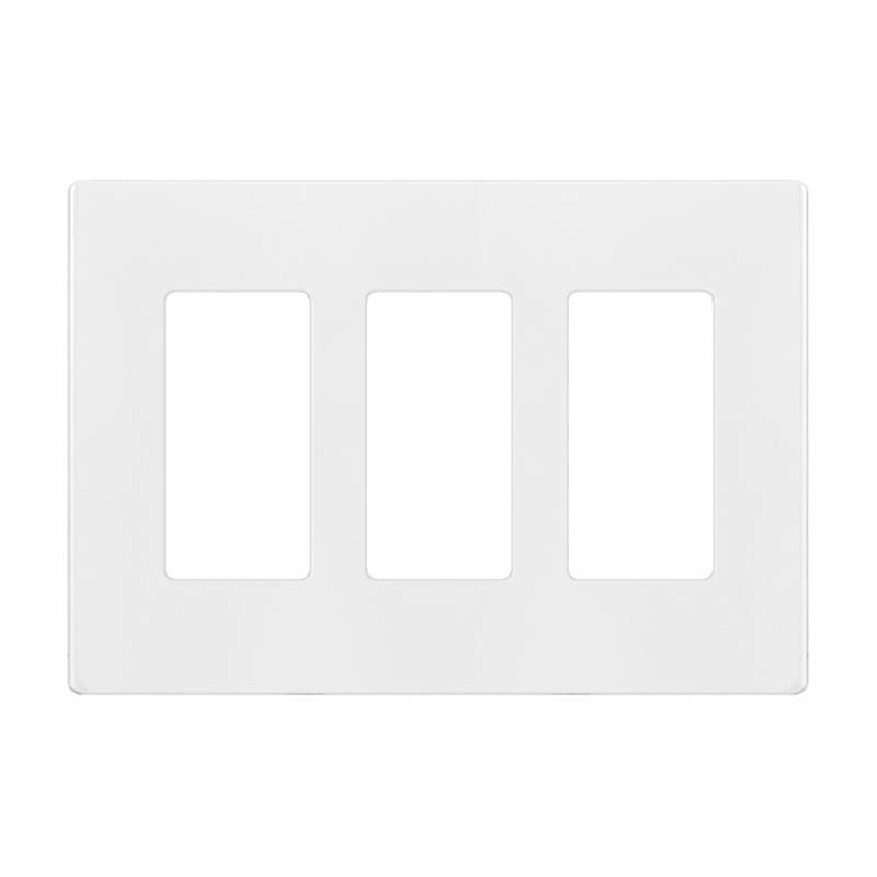 Enerlites SI8833 3-Gang Screwless Safety Cover Wall Plate